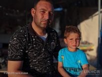 Una famiglia siriana costretta a fuggire per la quinta volta