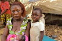 Condizioni disperate tra le oltre 200.000 persone costrette a fuggire nella Repubblica Centrafricana