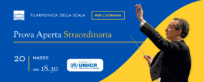 Filarmonica della Scala e UNHCR per l’Ucraina. Prova Aperta alla Scala con Fabio Luisi per la raccolta fondi a favore dell’Agenzia ONU per i Rifugiati