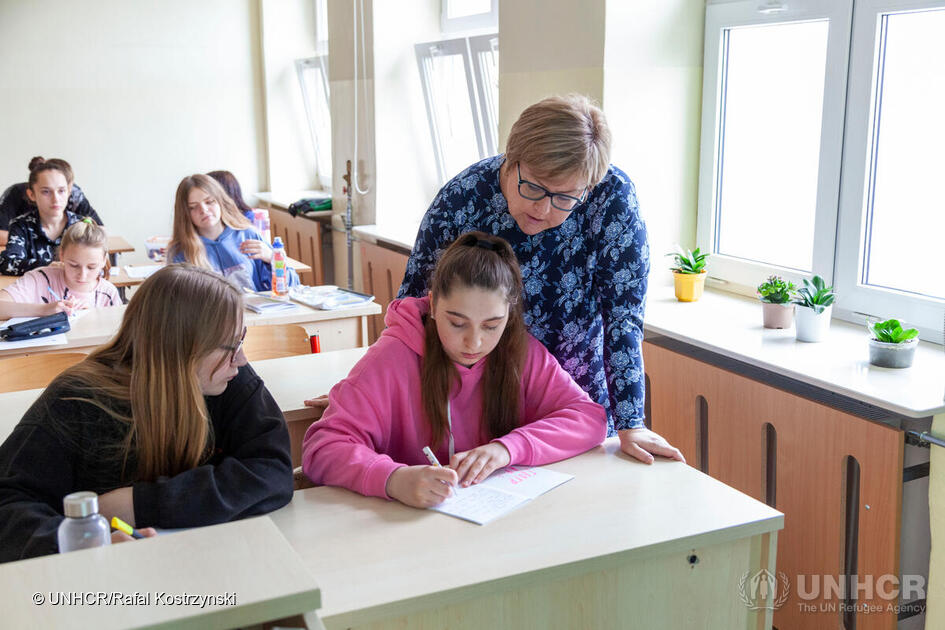 Poland. Education of Ukrainian refugee children presents challenge