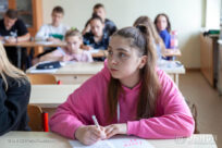 Una giovane rifugiata dall’Ucraina costruisce il suo futuro in una scuola polacca