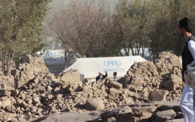 L’UNHCR lancia un appello urgente per il sostegno ai sopravvissuti al terremoto in Afghanistan 
