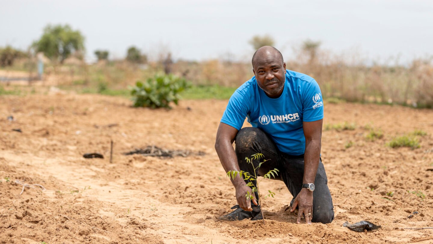 Cameroon. Planting 2,000 trees in the Far North region of Cameroon to help combat desertification