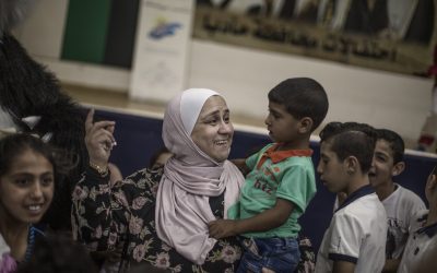 Jordanian volunteer helps Syrian refugees back on their feet