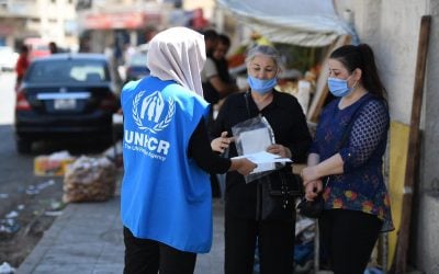 تواصل المفوضية دعم اللاجئين في الأردن وسط جائحة فيروس كورونا