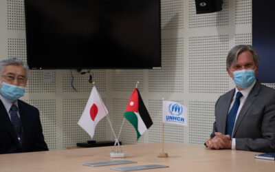 اليابان تزيد من دعمها لمجتمعات اللاجئين في جميع أنحاء الأردن