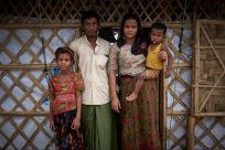 バングラデシュで記録的豪雨、ロヒンギャ難民の避難支援の強化へ