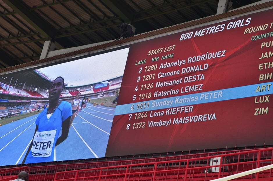 Refugees compete in World Under-18s Athletics Championships in Kenya