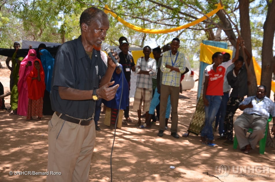 Kenya. 2017 World Health Mental Day celebrations in Dadaab