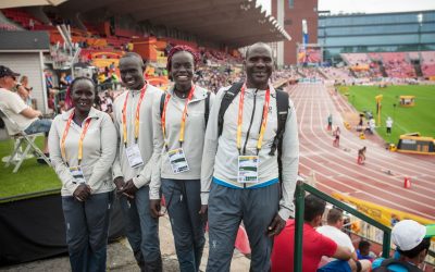 Refugee athletes from Kenya compete at world under-20s athletics championship in Finland