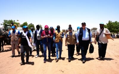 مع دخول الحرب في السودان عامها الثاني، مفوضية اللاجئين وشركائها يسلّطون الضوء على الاحتياجات الإنسانية الطارئة للاجئين السودانيين في تشاد
