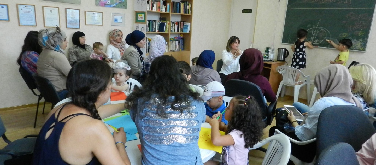 Clubul Femeilor și Copiilor Refugiați din R.Moldova – o oază de liniște și pace