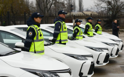 The United States and UNHCR support the Republic of Moldova’s General Police Inspectorate in increasing its mobility capacity