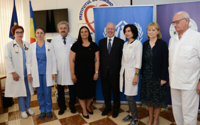 UNHCR dotează 20 de spitale locale din Republica Moldova cu aparate de anestezie pentru a sprijini asistența medicală incluzivă