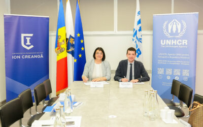 UNHCR Moldova a semnat un Memorandum de colaborare cu Universitatea Pedagogică de Stat Ion Creangă din Chișinău