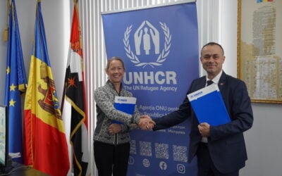 Căușeni devine un oraș solidar: UNHCR și autoritățile locale semnează un Memorandum de Înțelegere