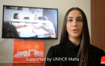 [Watch] GWU and UNHCR Malta – Rights of Workers in Malta