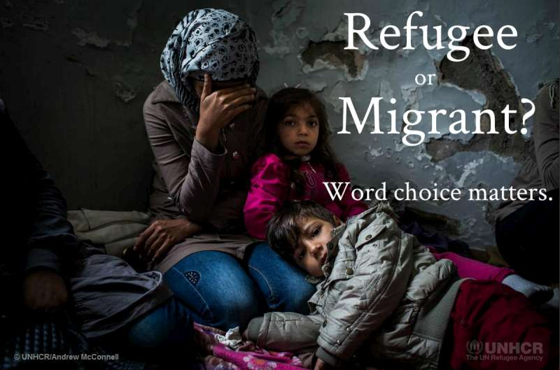 UNHCR skatījums: “Bēglis” vai “migrants” – kurš ir pareizais vārds?