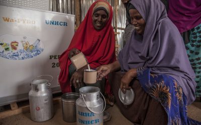Flygtningekvinder åbner eget andelsmejeri i Etiopien
