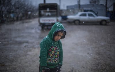 Syriske flygtninge lider under ekstreme vejrforhold
