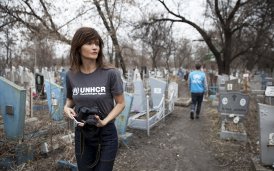 Helena Christensen appointed Goodwill Ambassador for UNHCR
