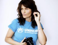 Helena Christensen udnævnt til Goodwill Ambassadør  for UNHCR, FN’s Flygtningeorganisation