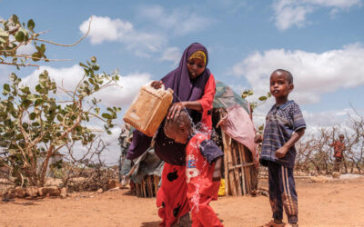 Providing water, food and shelter for people displaced on the Horn of Africa