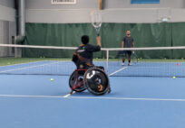 “When I play, I feel happy” – Wheelchair tennis helps refugees integrate in Sweden