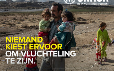 UNHCR campagne: Niemand kiest ervoor
