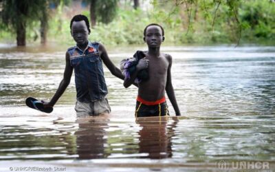 UNHCR vraagt om hulp bij zware overstromingen in Somalië en Zuid-Soedan