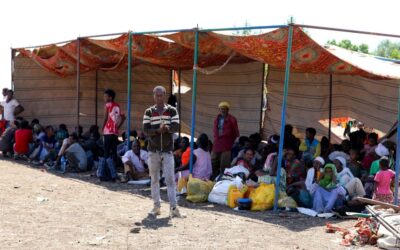 Door gevechten in de Tigray regio in Ethiopië zijn duizenden mensen gedwongen op de vlucht naar Soedan