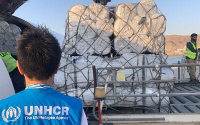 UNHCR brengt winternoodhulp naar families op de vlucht in Afghanistan