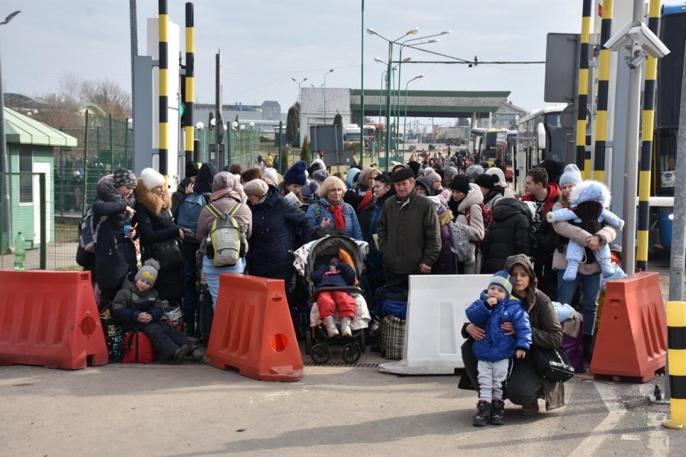 Vluchtelingen uit Oekraïne in Polen