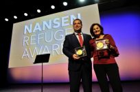 Greek heroes honored at 2016 UNHCR Nansen Refugee Award ceremony