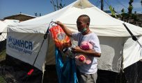 For this displaced family, a tent is a fresh start