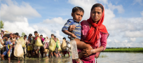 UNHCR highlights the situation of Rohingya in no man’s land, steps up preparations for monsoons