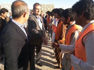 UNHCR hands over completed RAHA projects to provincial authorities