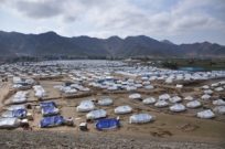 UNHCR tents for displaced families in South Waziristan and Orakzai