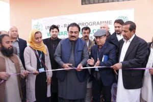 UNHCR supports free health services to mothers and children in Quetta
