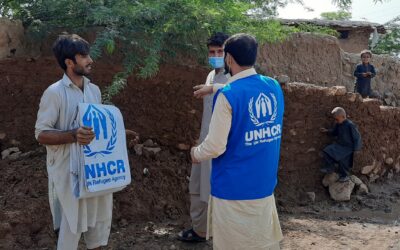 UNHCR steps up efforts to support flood-affected refugees and Pakistani communities