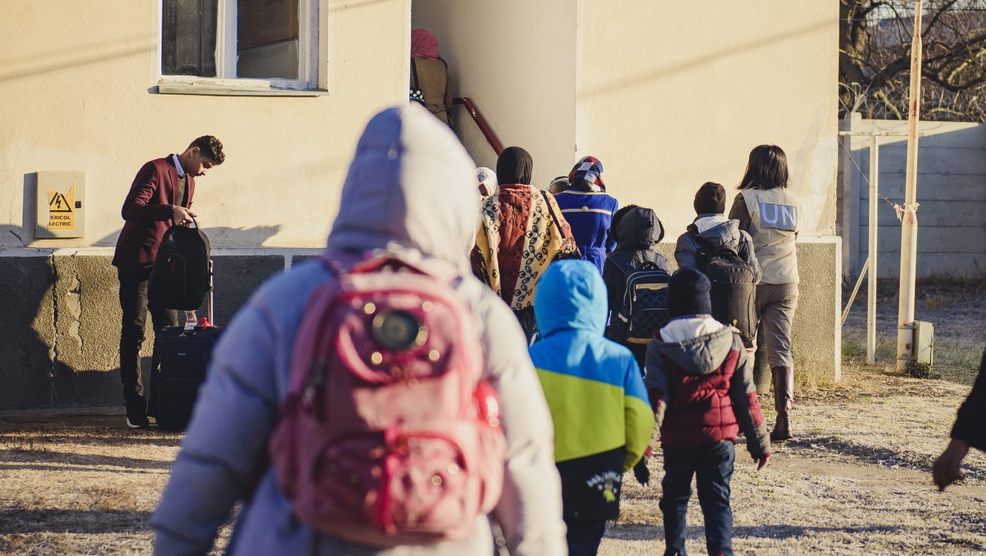Romania. Refugees from Libya take emergency exile awaiting reset
