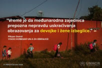 Na nju je red: Novi izveštaj UNHCR-a ukazuje na opasnu disproporciju u obrazovanju djevojčica izbjeglica