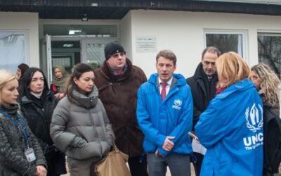 UNHCR: Authorities And Donors Visit Krnjaca