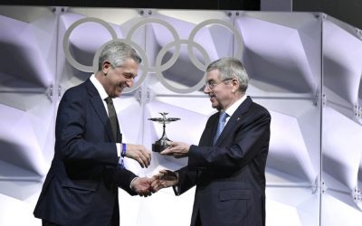 Агентство ООН по делам беженцев наградили Олимпийским кубком за вклад в развитие спорта