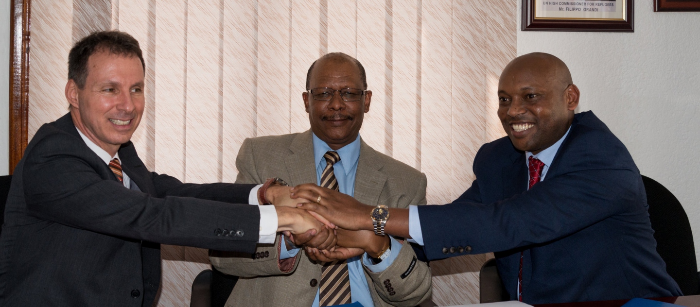 UNHCR, WFP and Equity Bank sign agreement to provide more dignified living conditions to refugees in Rwanda through cash-based assistance programme