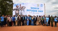 Standing with refugees to celebrate the World Refugee Day