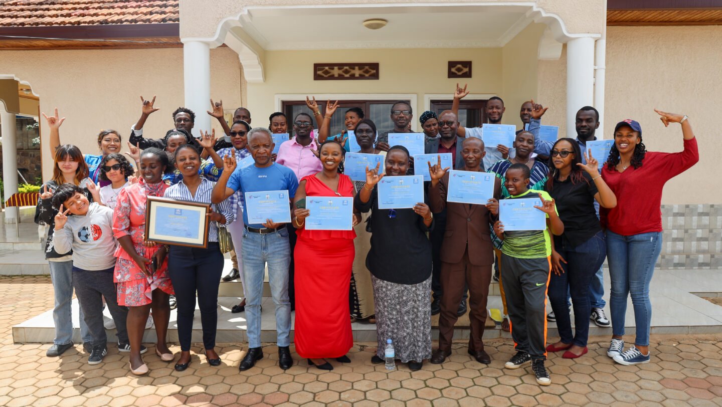 Rwanda. Graduation Ceremony and Participatory Evaluation for Sign Language Class for Refugees