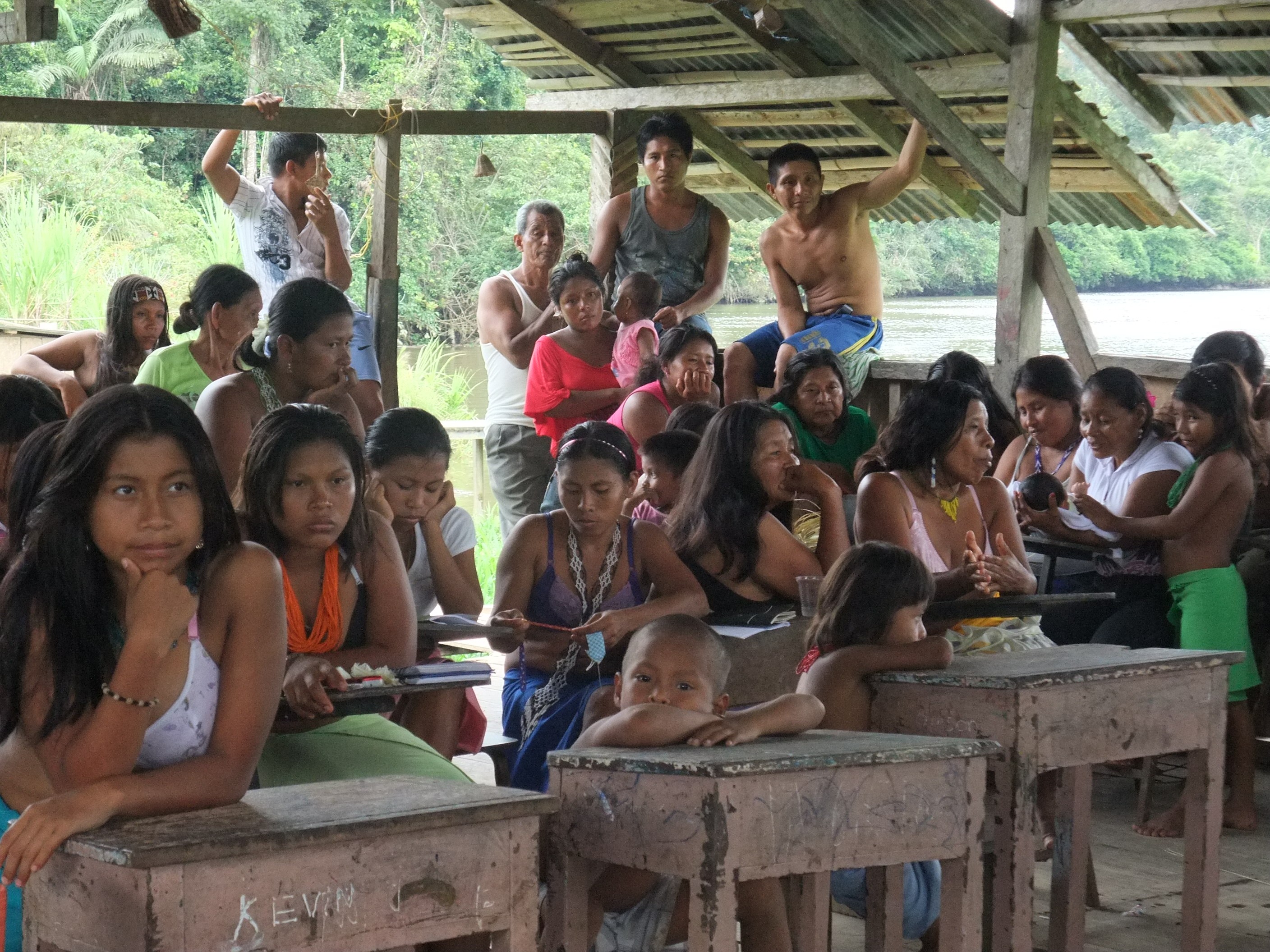 Indigenous women in Colombia-Ecuador border are leading community efforts  to end violence against women