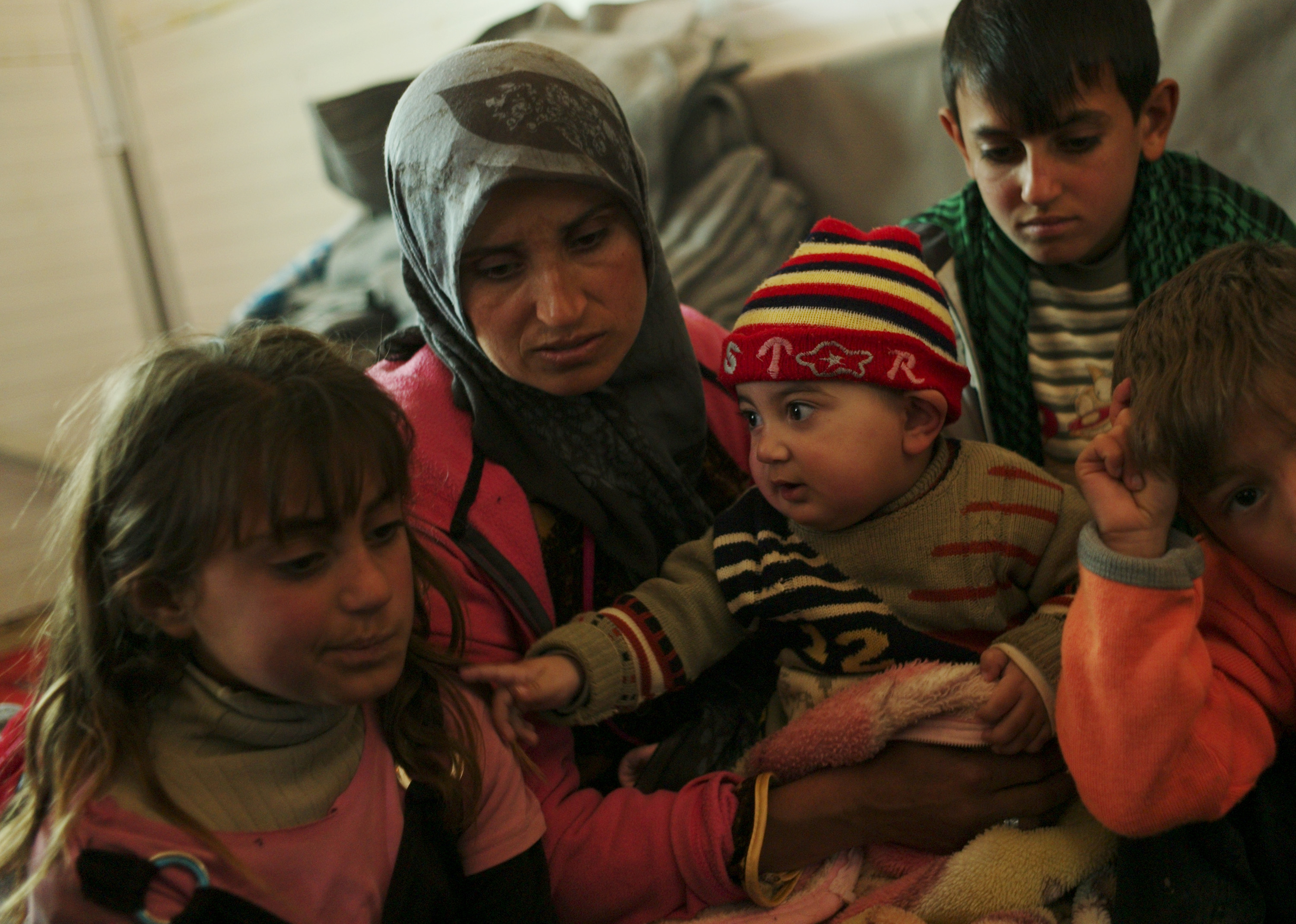 Winter Storms Bring More Hardship To Refugees In Jordan's Za'atari Camp 