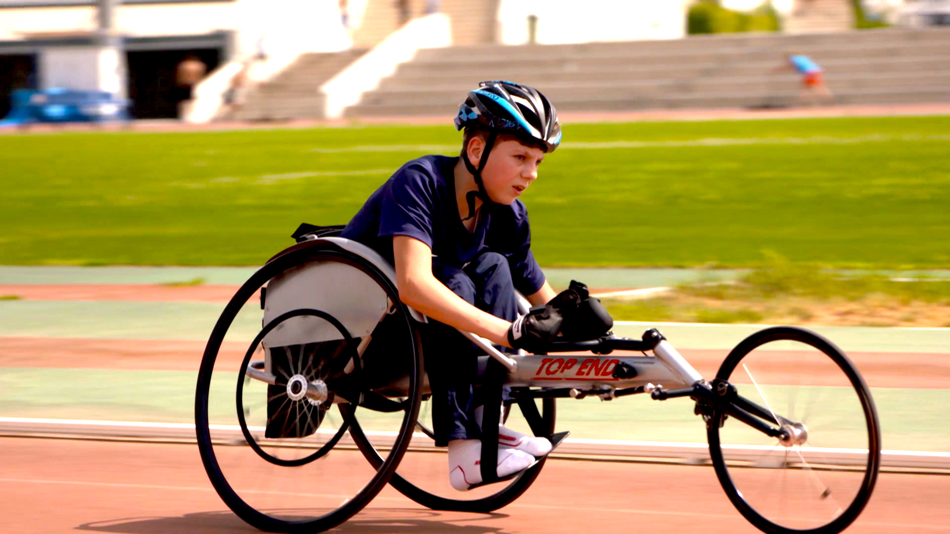 Watch Paralympic Track Star Scout Bassett's Entire Routine, from Waking Up  to Training | On the Grind | SELF